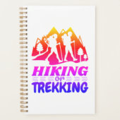 Wandern oder Trekking Planer (Vorderseite)