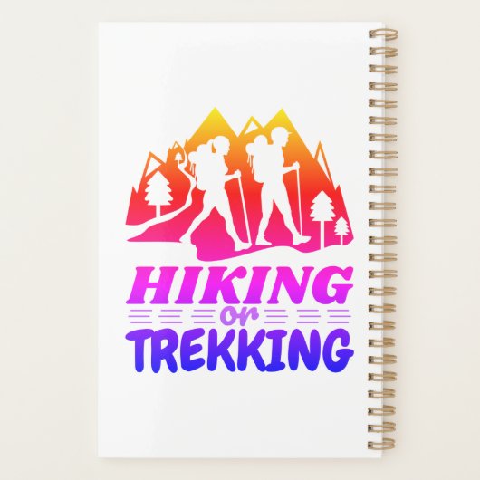 Wandern oder Trekking Planer (Rückseite)