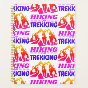 Wandern oder Trekking Planer