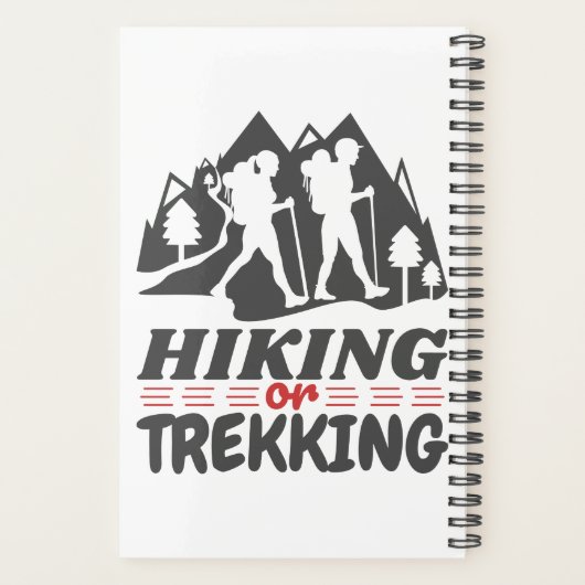 Wandern oder Trekking Planer (Rückseite)