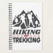 Wandern oder Trekking Planer (Vorderseite)