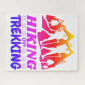 Wandern oder Trekking Puzzle (Horizontal)