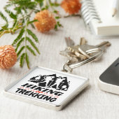 Wandern oder Trekking Schlüsselanhänger (Seite)