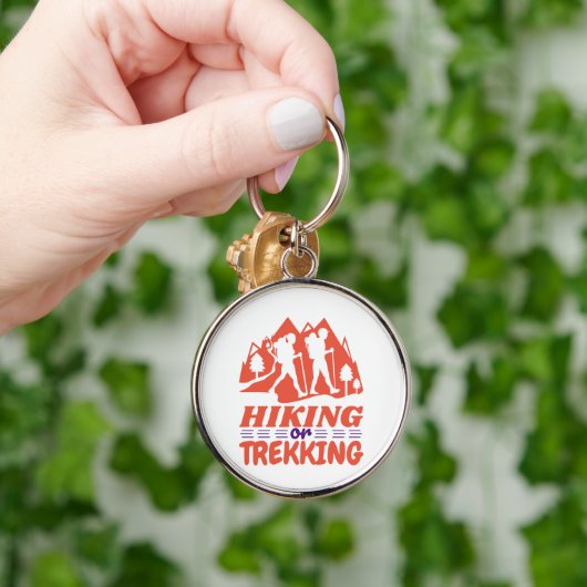 Wandern oder Trekking Schlüsselanhänger (Hand)