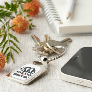 Wandern oder Trekking Schlüsselanhänger