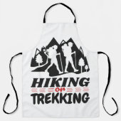 Wandern oder Trekking Schürze (Vorderseite)