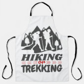 Wandern oder Trekking Schürze (Vorderseite)