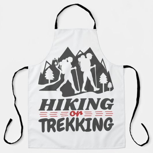 Wandern oder Trekking Schürze (Vorderseite)