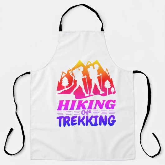 Wandern oder Trekking Schürze (Vorderseite)