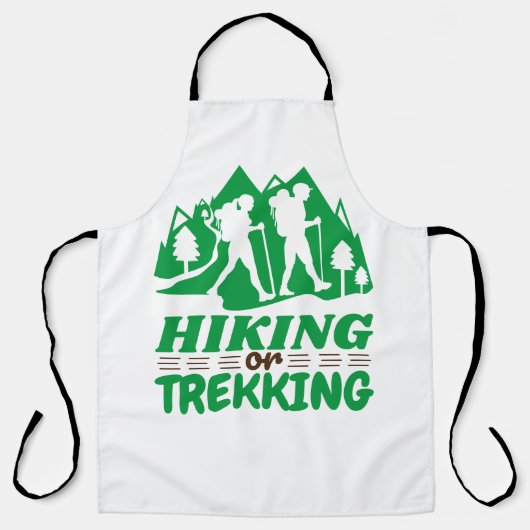 Wandern oder Trekking Schürze (Vorderseite)