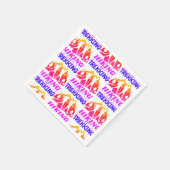 Wandern oder Trekking Serviette (Ecke)