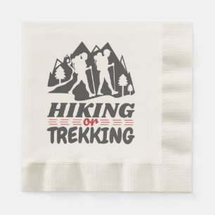Wandern oder Trekking Serviette