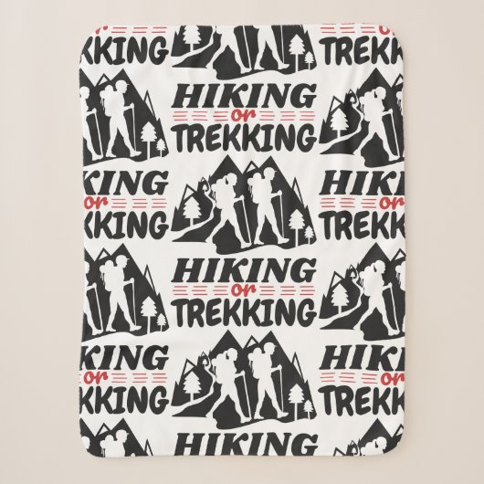 Wandern oder Trekking Sherpadecke (Vorderseite)