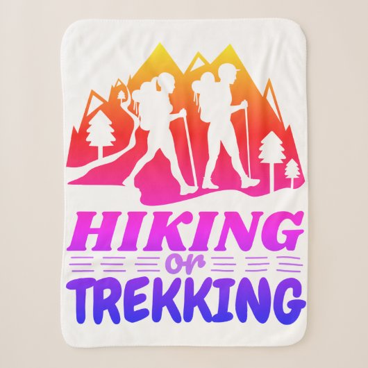 Wandern oder Trekking Sherpadecke (Vorderseite)
