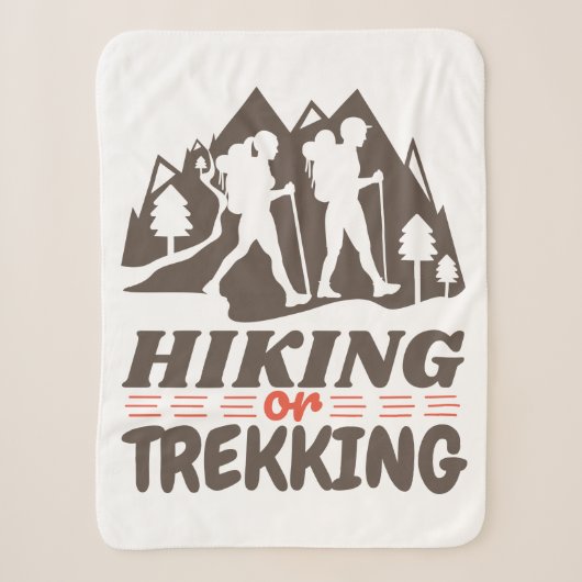 Wandern oder Trekking Sherpadecke (Vorderseite)