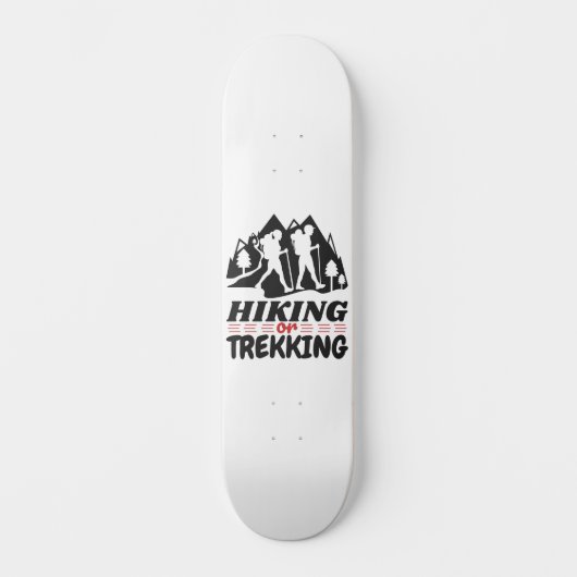 Wandern oder Trekking Skateboard (Vorderseite)