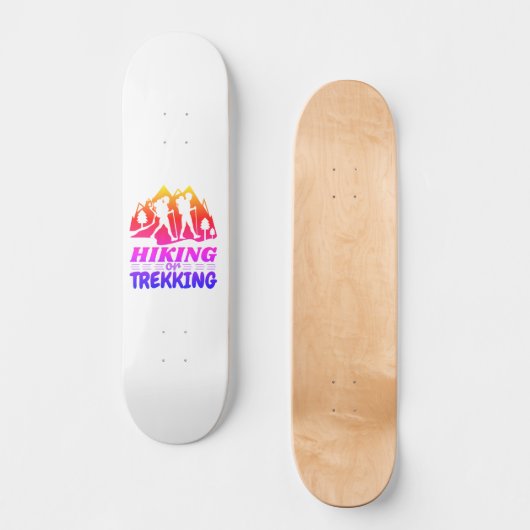 Wandern oder Trekking Skateboard (Vorderseite)