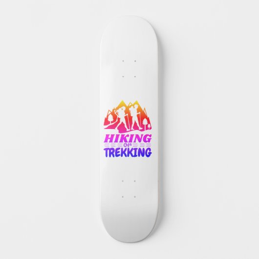 Wandern oder Trekking Skateboard (Vorderseite)