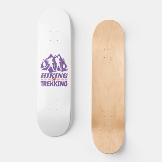 Wandern oder Trekking Skateboard (Vorderseite)