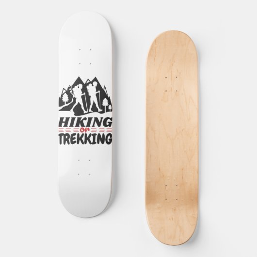Wandern oder Trekking Skateboard (Vorderseite)