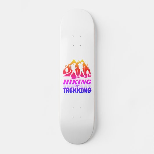 Wandern oder Trekking Skateboard (Vorderseite)