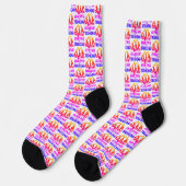 Wandern oder Trekking Socken (Linkes Detail)