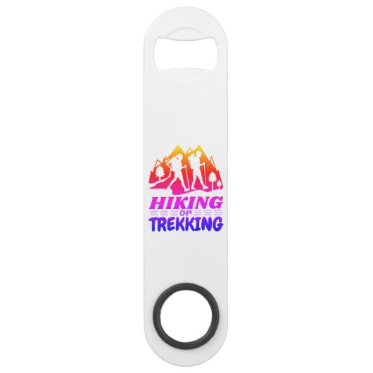 Wandern oder Trekking Speed Flaschenöffner (Vorderseite)