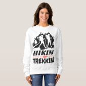 Wandern oder Trekking Sweatshirt (Vorne ganz)