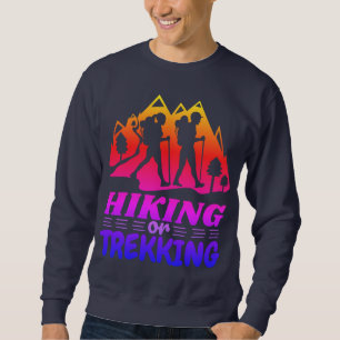 Wandern oder Trekking Sweatshirt