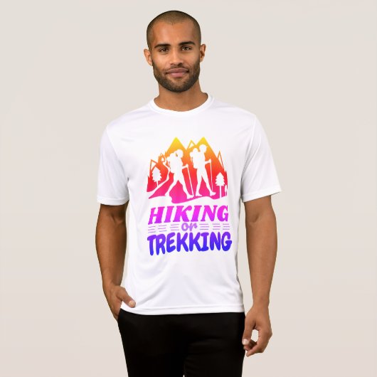 Wandern oder Trekking T-Shirt (Vorne ganz)