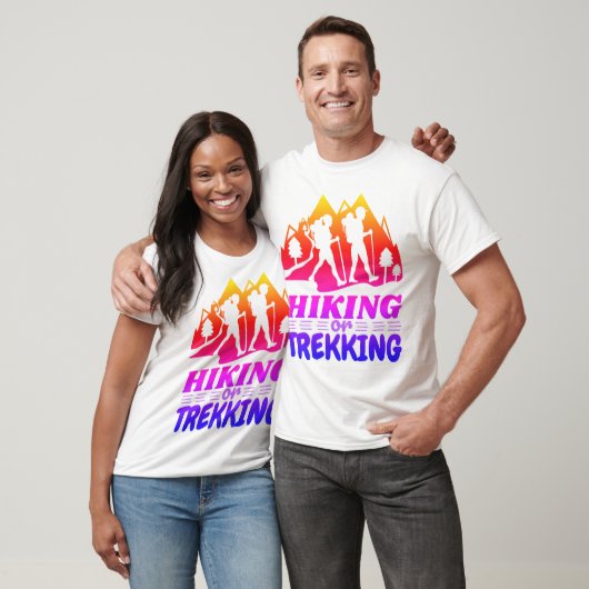 Wandern oder Trekking T-Shirt (Unisex)