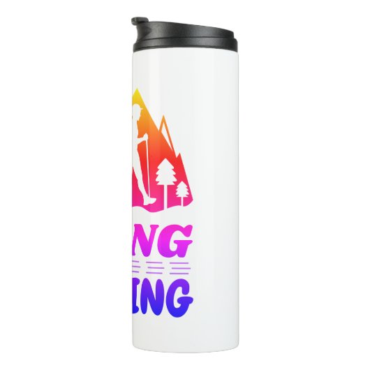 Wandern oder Trekking Thermosbecher (Nach rechts gedreht)