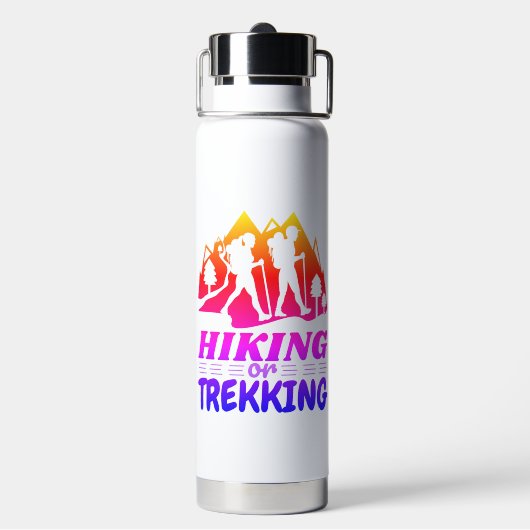 Wandern oder Trekking Trinkflasche (Hinten)