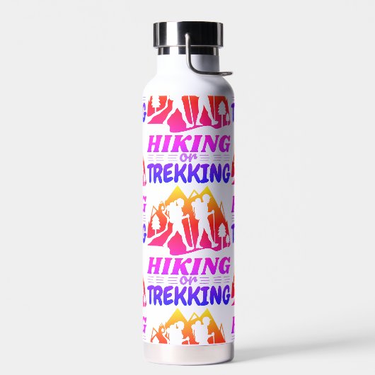 Wandern oder Trekking Trinkflasche (Links)