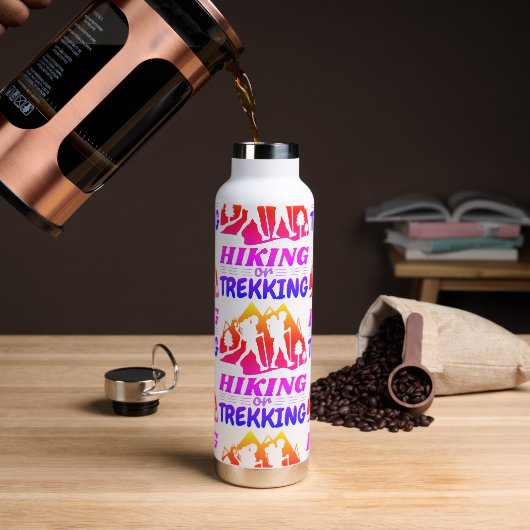 Wandern oder Trekking Trinkflasche (Kaffee)