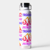 Wandern oder Trekking Trinkflasche (Rückseite)