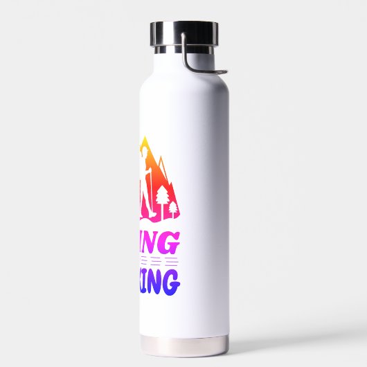 Wandern oder Trekking Trinkflasche (Links)