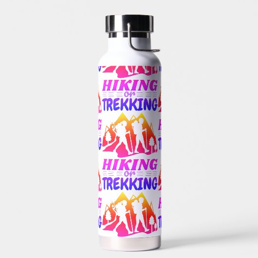 Wandern oder Trekking Trinkflasche (Links)