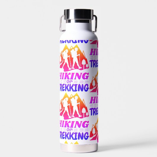 Wandern oder Trekking Trinkflasche (Vorne)