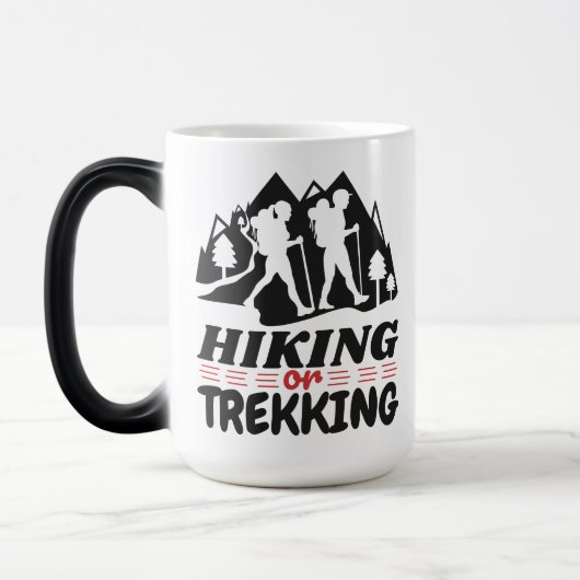 Wandern oder Trekking Verwandlungstasse (Links)