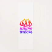 Wandern oder Trekking Yogamatte (Rückseite)