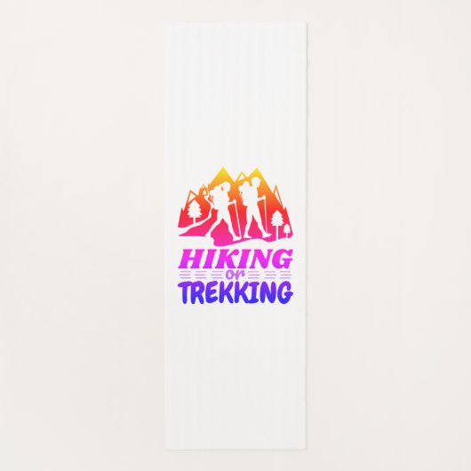 Wandern oder Trekking Yogamatte (Rückseite)