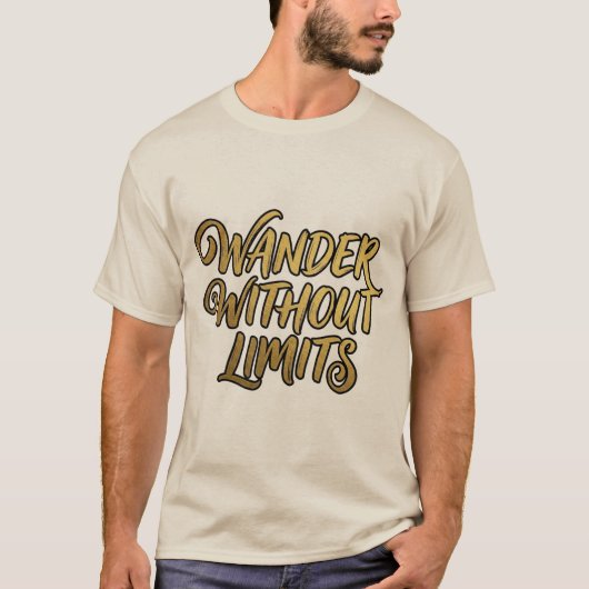 Wandern ohne Grenzen T-Shirt (Vorderseite)