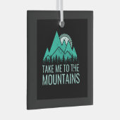 Wandern Ornament Aus Glas (Vorderseite Rechts)