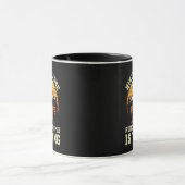 Wandern Outdoor Lustiger Wanderer Tasse (Zentrum)