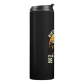 Wandern Outdoor Lustiger Wanderer Thermosbecher (Nach links gedreht)