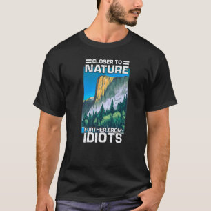 Wandern Outdoor Wandern Bergsteigen Bergwandern T-Shirt
