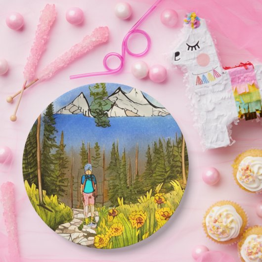 Wandern Pappteller (Party)