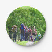 WANDERN PAPPTELLER (Vorderseite)