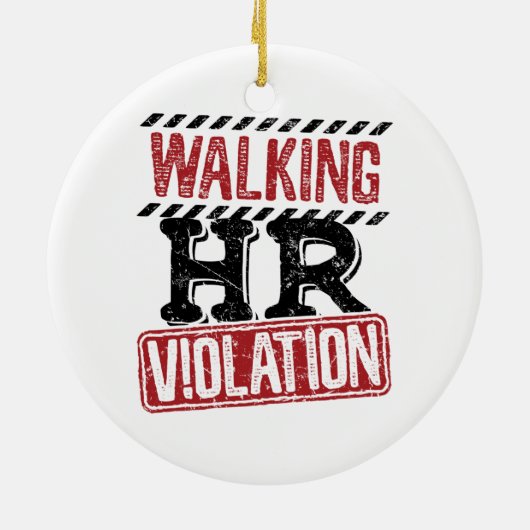 Wandern Personalverletzung - Albtraum Keramik Ornament (Hinten)